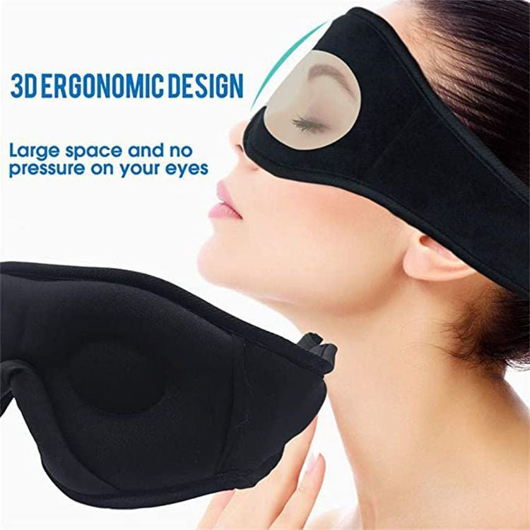 Wireless Bluetooth Sleep Mask with Stereo Sound