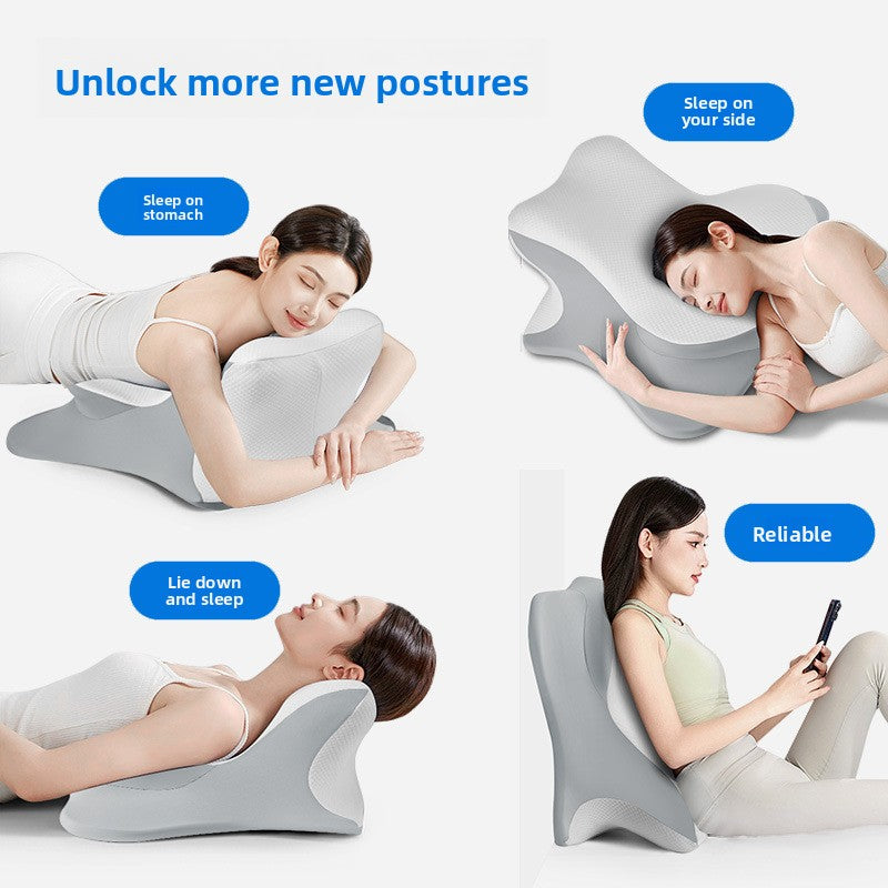 Ergonomic Memory Foam Cervical Pillow