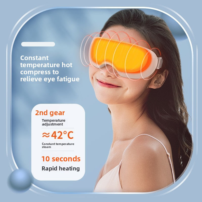 Portable Steam Eye Massager with Heat Therapy
