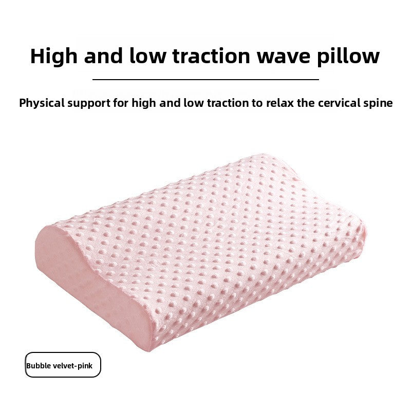 Memory Foam Wave Pillow for Cervical Support