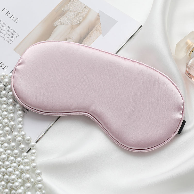 Adjustable Silk Sleep Mask with Earplugs