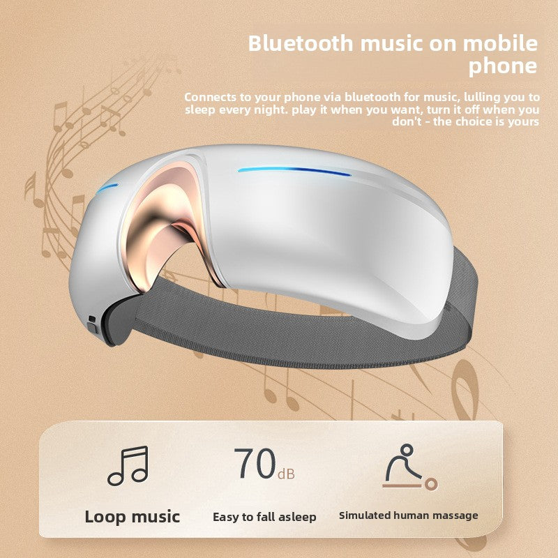 Intelligent Eye Massager with Vibration and Heat