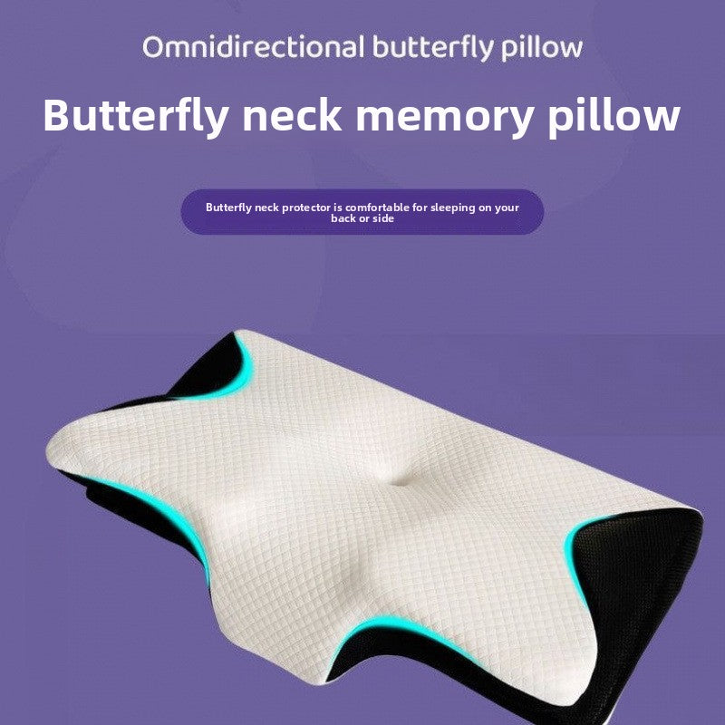 Ergonomic Butterfly Memory Foam Cervical Pillow