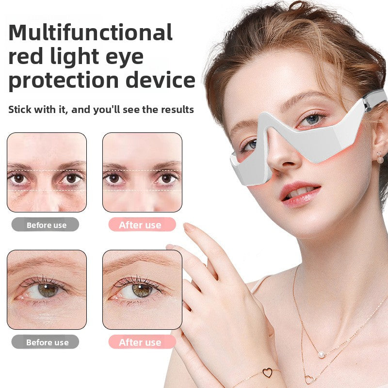Wireless Eye Massager with Red Light Therapy