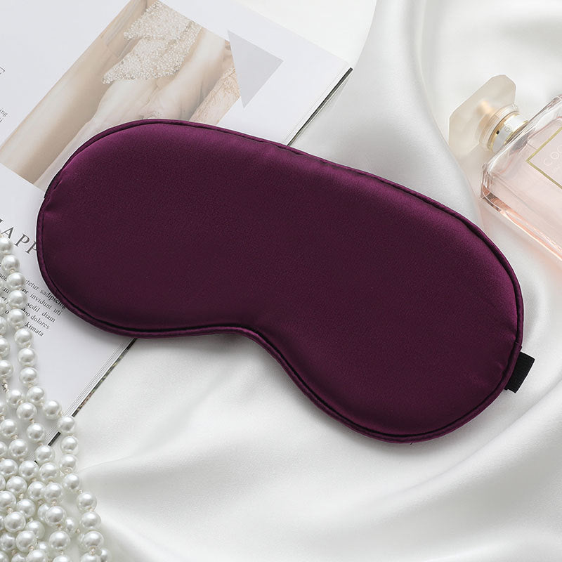 Adjustable Silk Sleep Mask with Earplugs
