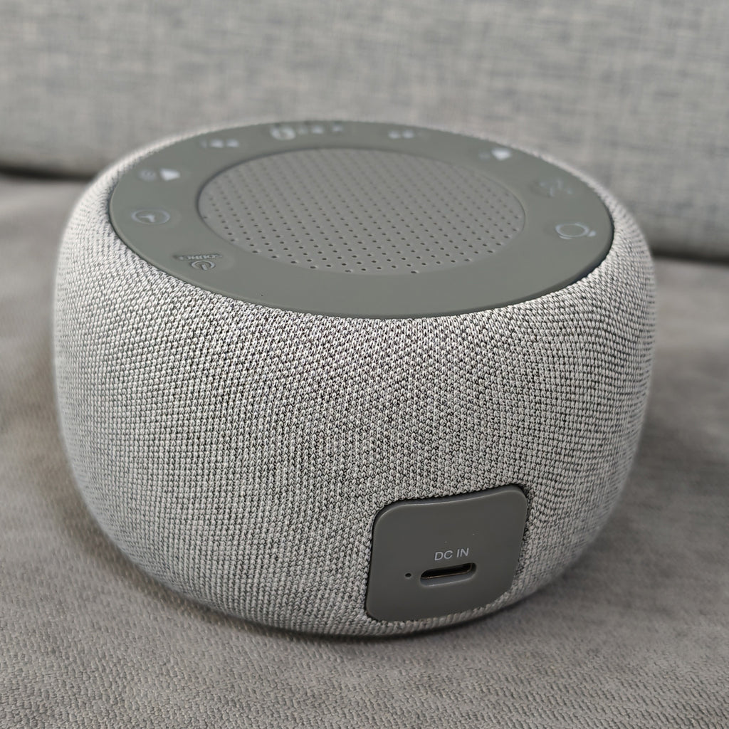 Portable Bluetooth White Noise Machine with Night Light