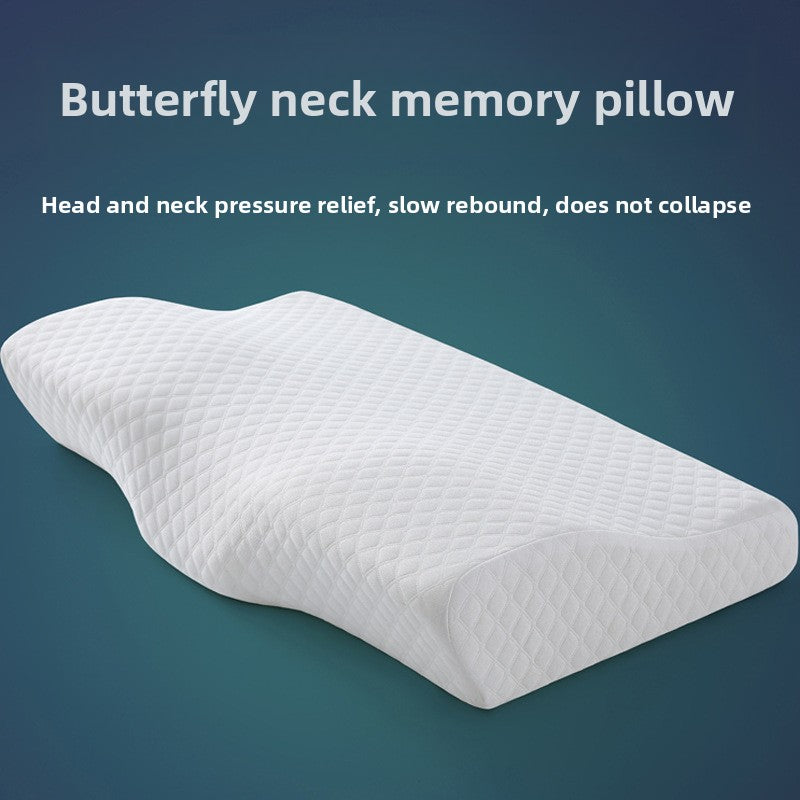 Butterfly Shape Memory Foam Cervical Pillow