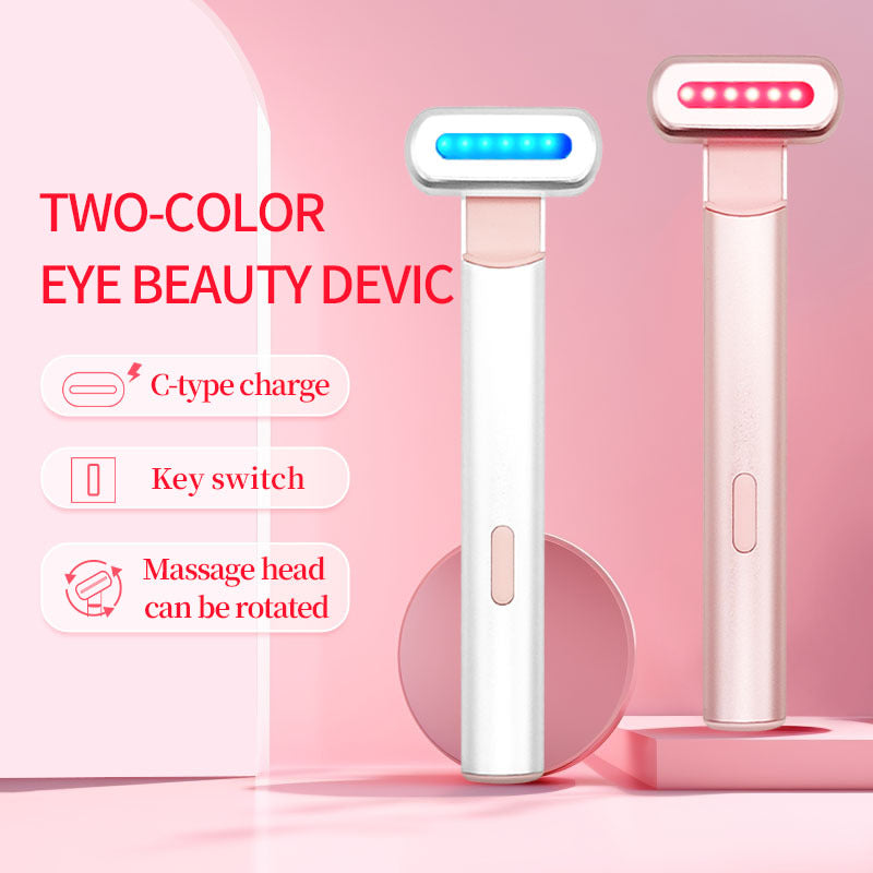 EMS Microcurrent Eye Massager with Heat Therapy