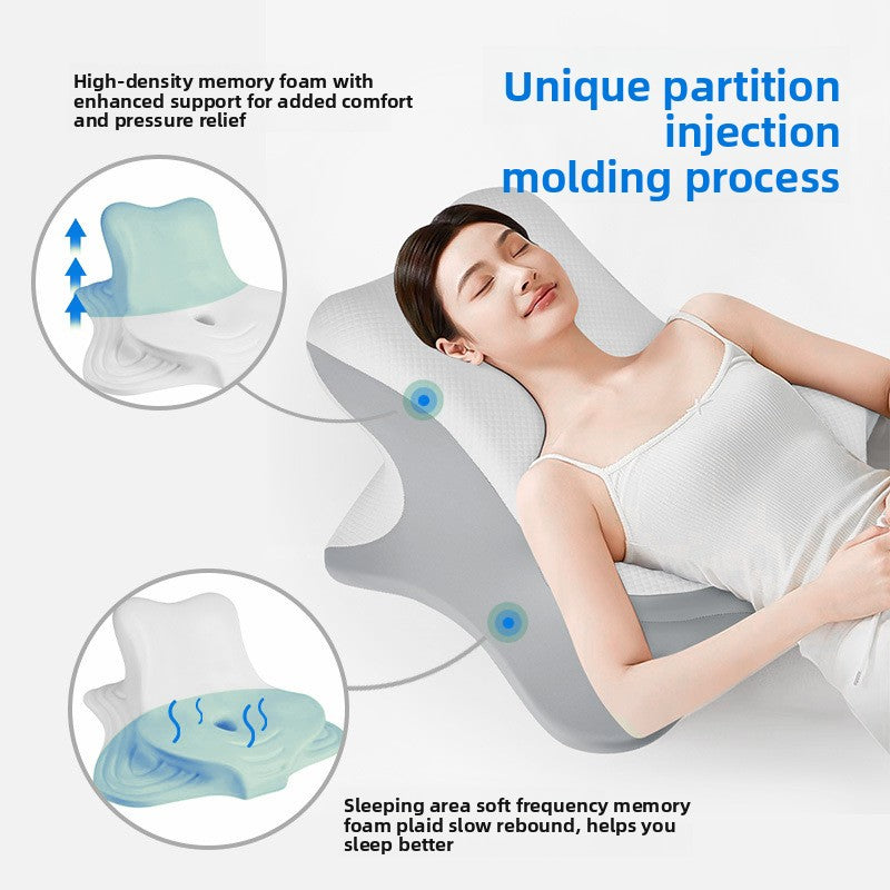 Ergonomic Memory Foam Cervical Pillow