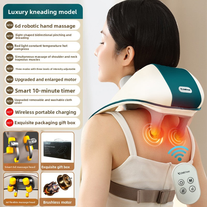 Shoulder and neck intelligent cervical massager