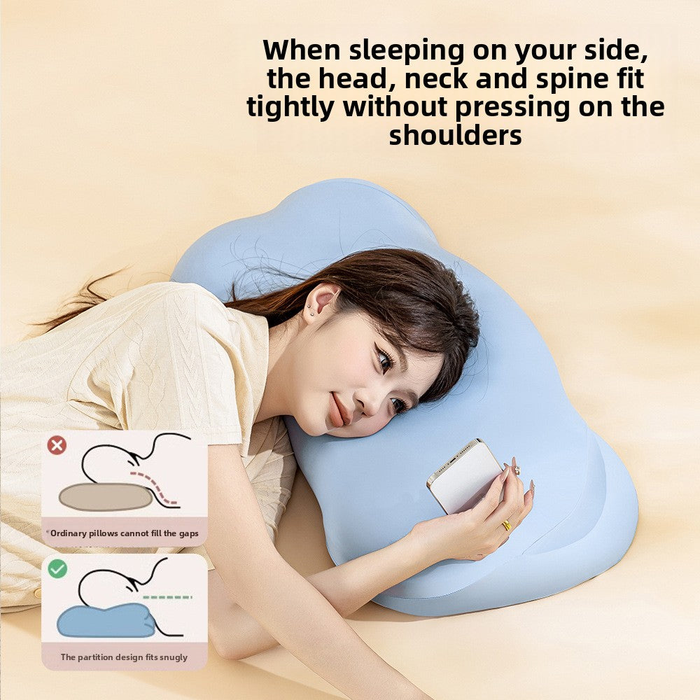 Ergonomic Memory Foam Cervical Support Pillow
