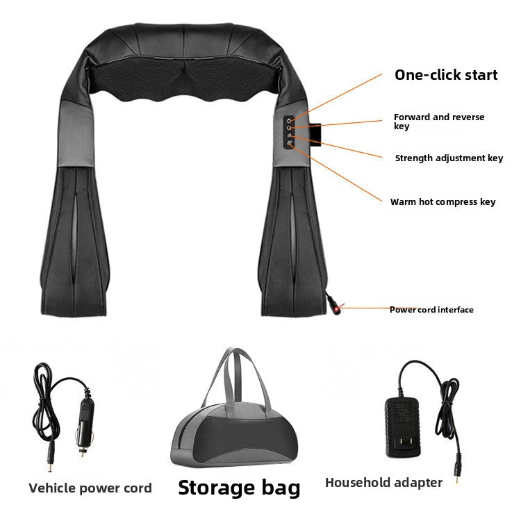 Electric Heating Shoulder and Neck Massager