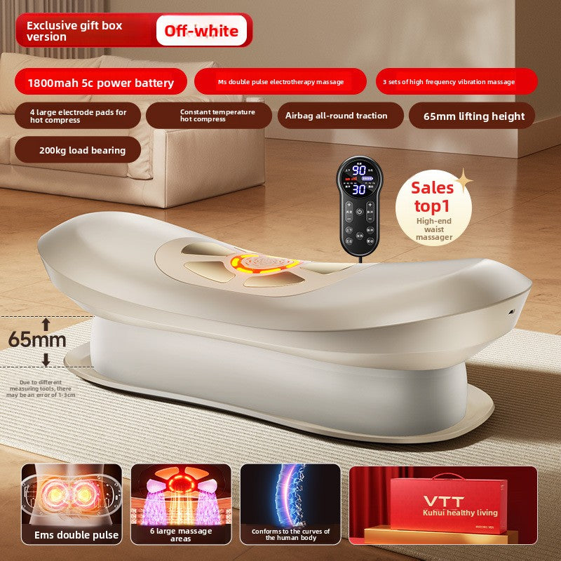 Adjustable Heating Massage Pillow with Remote Control