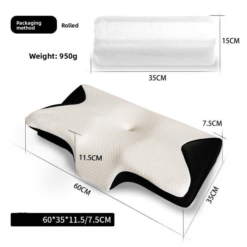 Ergonomic Butterfly Memory Foam Cervical Pillow