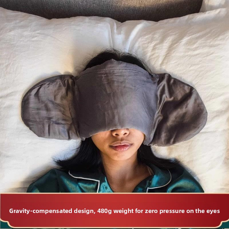 Weighted Sleep Eye Mask with Cooling Compress