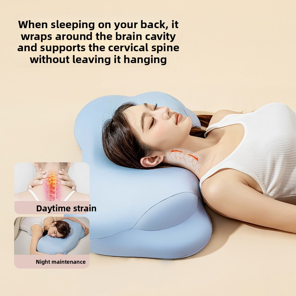 Ergonomic Memory Foam Cervical Support Pillow