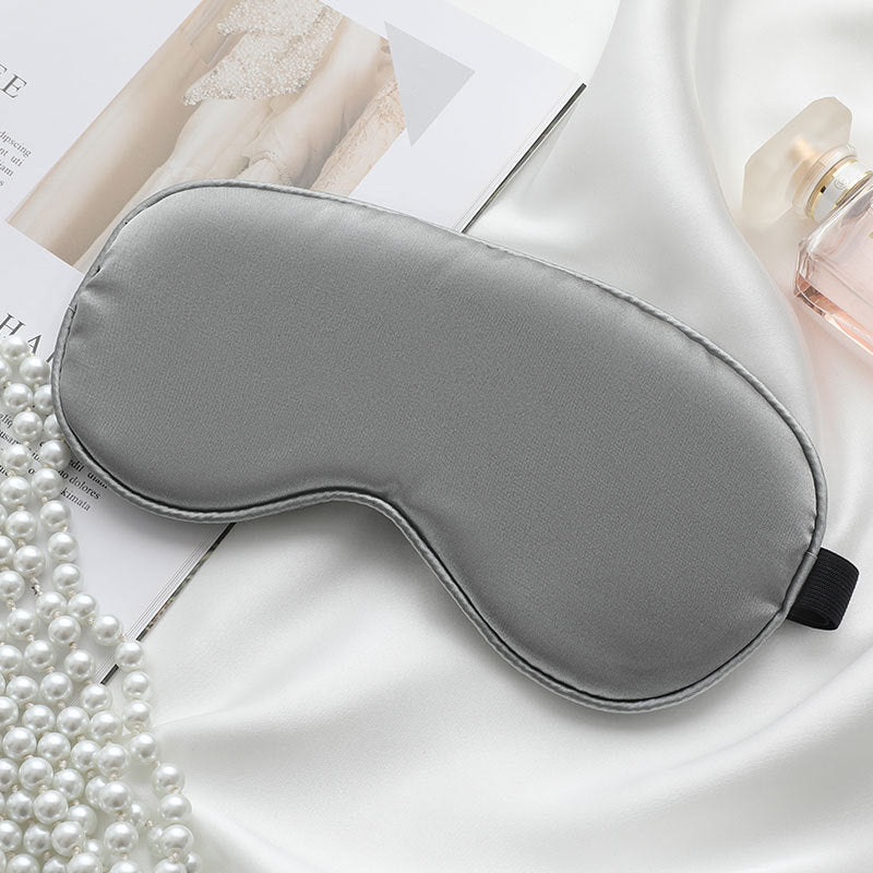 Adjustable Silk Sleep Mask with Earplugs