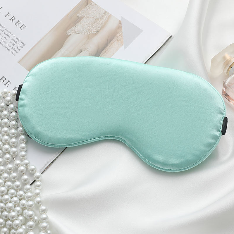 Adjustable Silk Sleep Mask with Earplugs