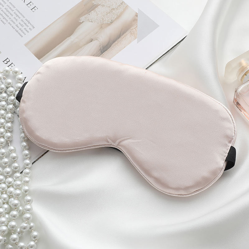 Adjustable Silk Sleep Mask with Earplugs