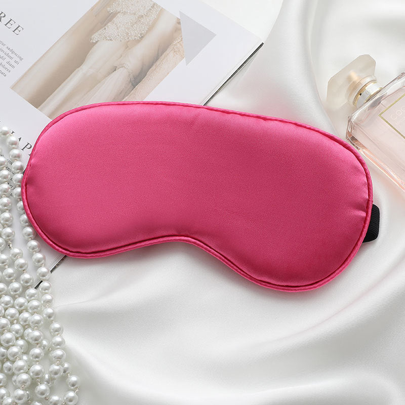 Adjustable Silk Sleep Mask with Earplugs