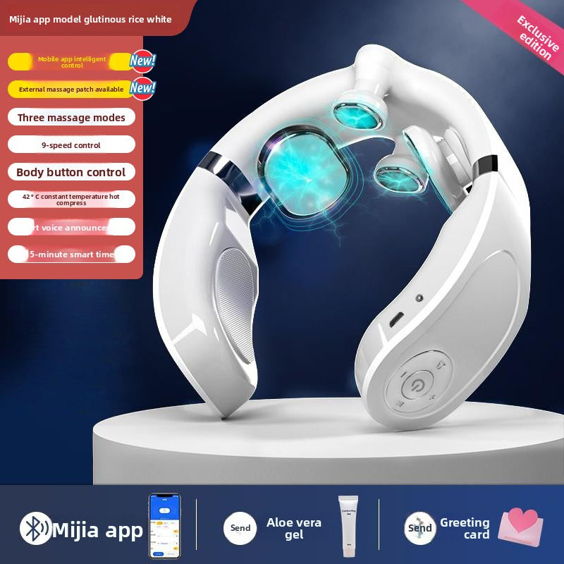 Cervical Neck Massager with Heat and Pulse Therapy