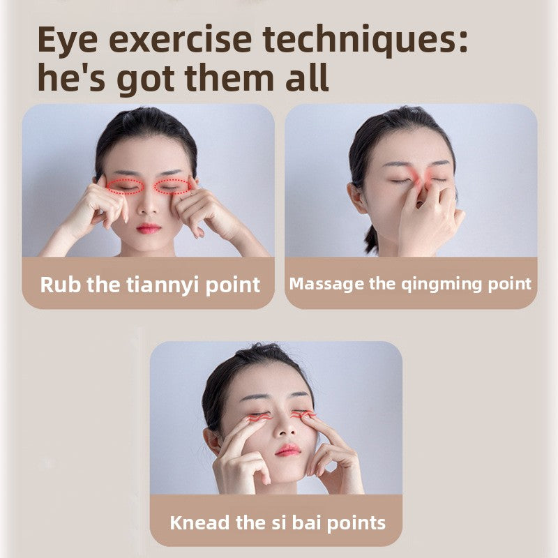 Smart Eye Massager with Heat and Vibration