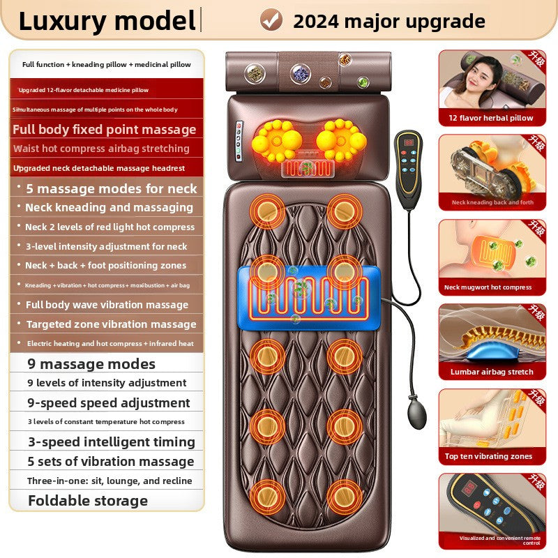 Multifunctional Electric Massager for Neck Back Waist Relief
