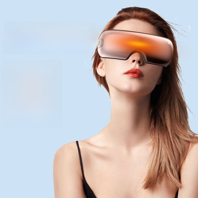 Rechargeable Bluetooth Eye Massager with Heat and Music