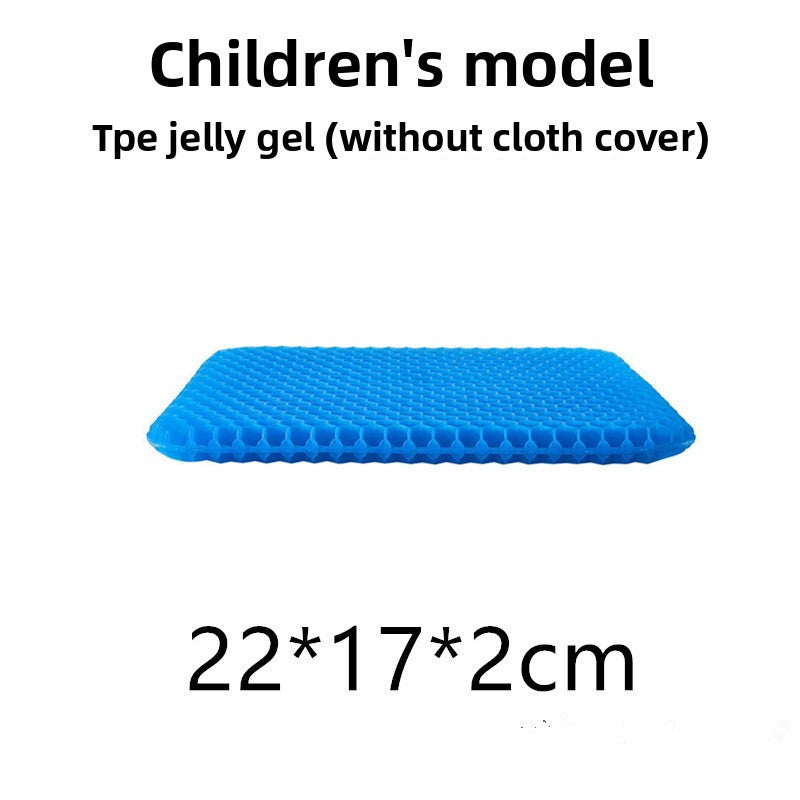 Summer cooling pad honeycomb gel seat cushion