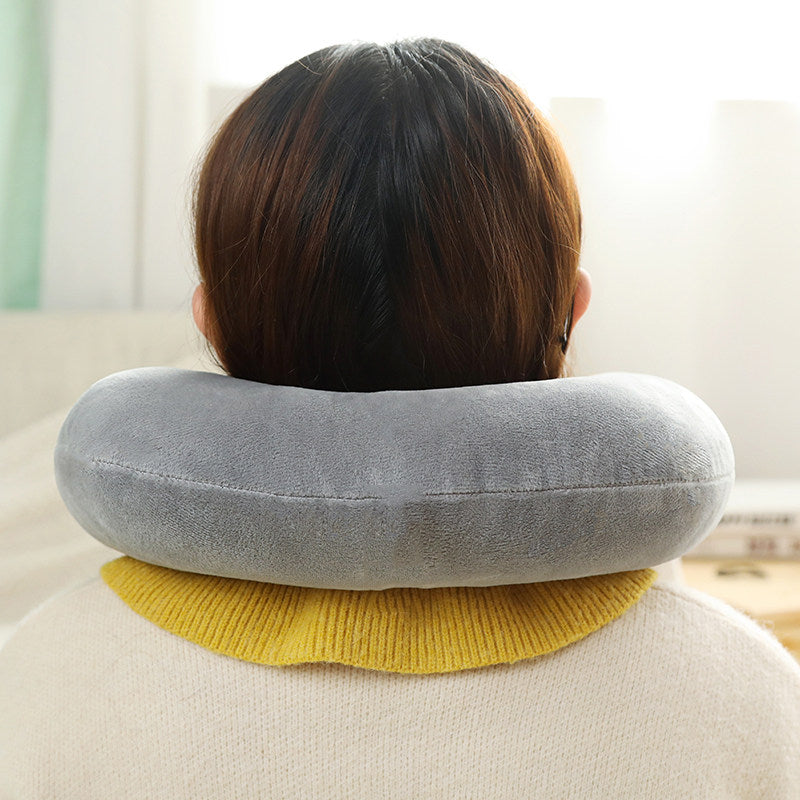 U-Shaped Neck Pillow for Travel and Office Use