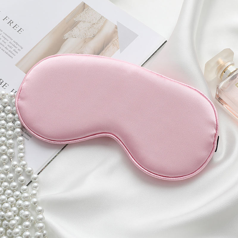 Adjustable Silk Sleep Mask with Earplugs