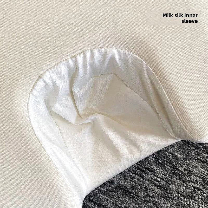 Memory Foam Beauty Pillow Side Sleep Comfortable Satin Cover