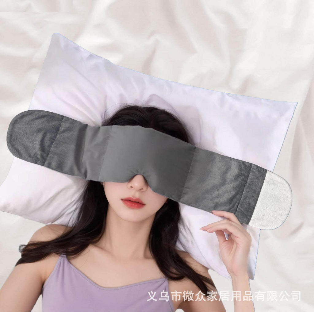 Weighted Sleep Eye Mask with Cooling Compress