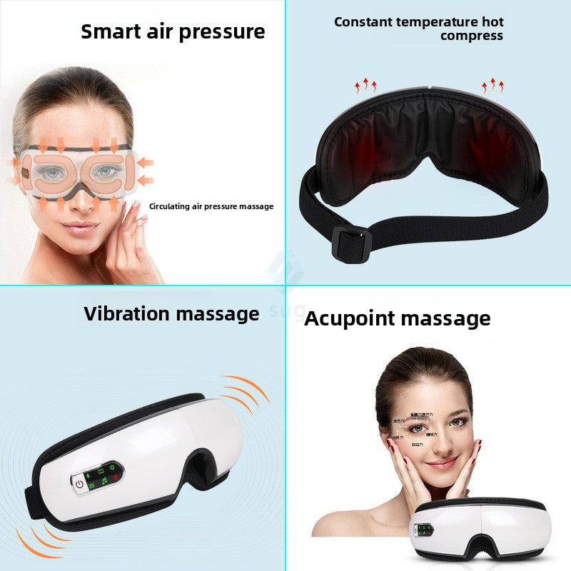 Intelligent Eye Massager with Heat and Vibration