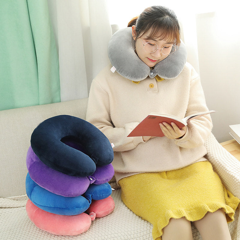 U-Shaped Neck Pillow for Travel and Office Use