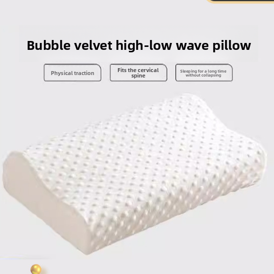 Memory Foam Wave Pillow for Cervical Support