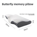 Butterfly Shape Memory Foam Pillow for Cervical Support