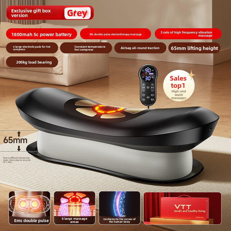 Adjustable Heating Massage Pillow with Remote Control