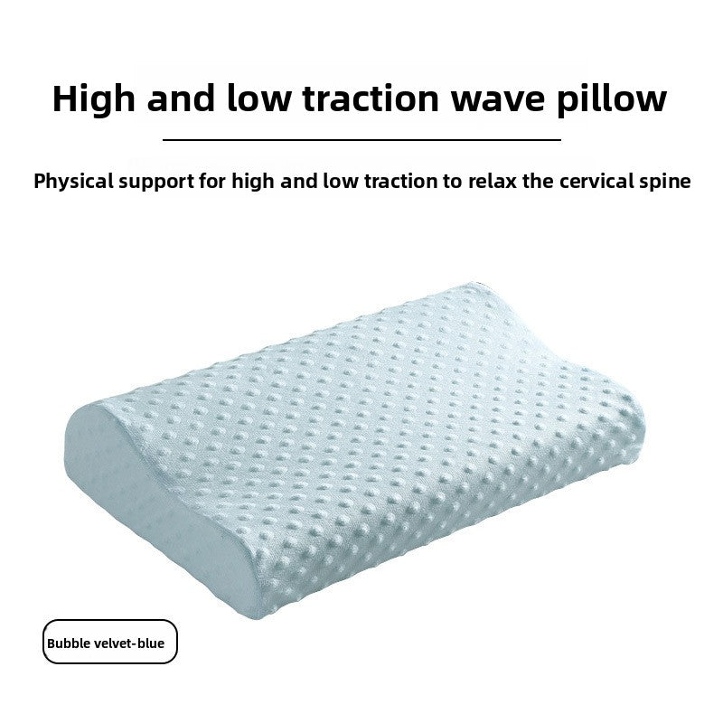Memory Foam Wave Pillow for Cervical Support