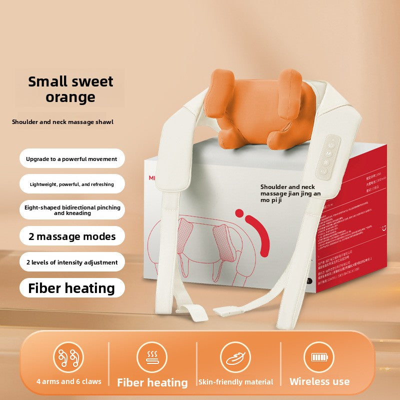 Shoulder and neck intelligent cervical massager