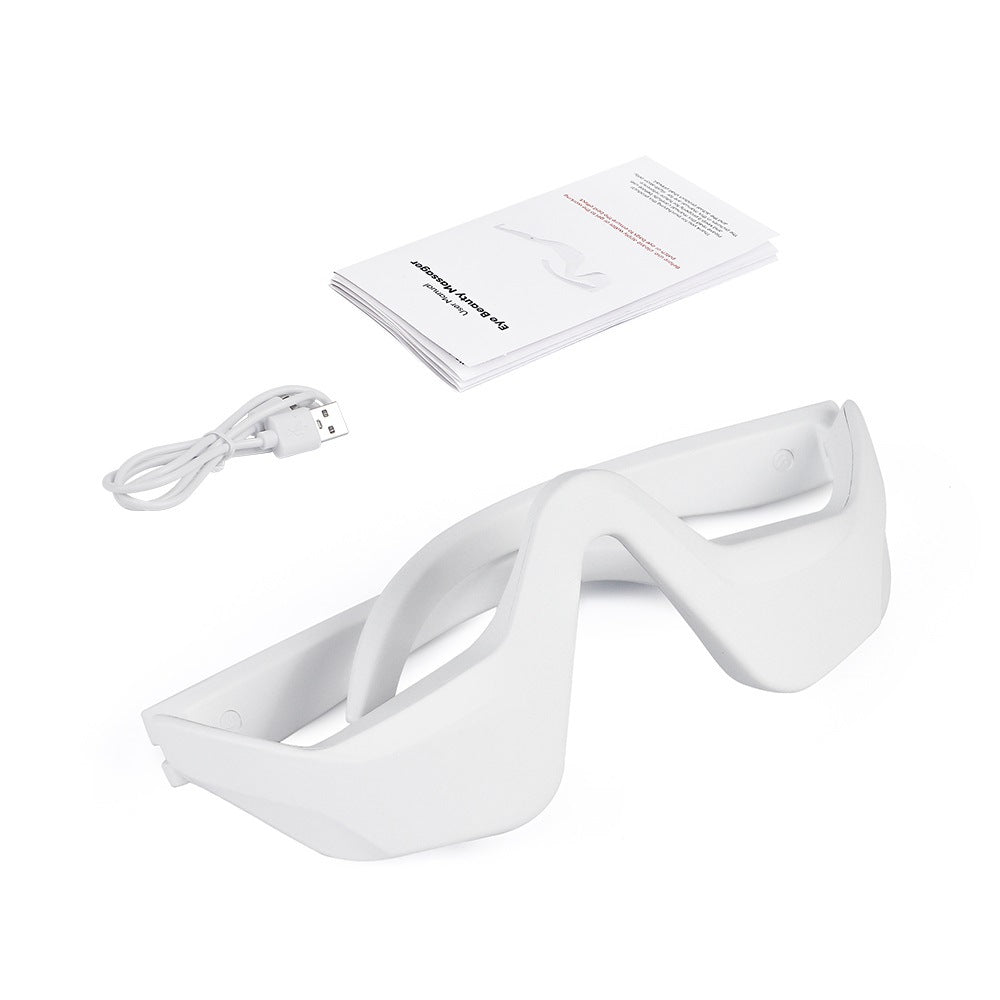 Microcurrent Eye Massager with Red Light Therapy
