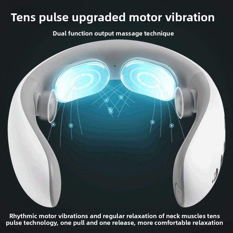 Bluetooth Heating Neck Massager with EMS Technology