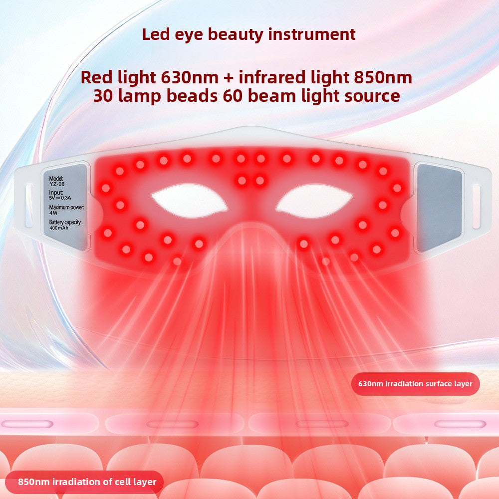 Portable LED Red Light Eye Massager