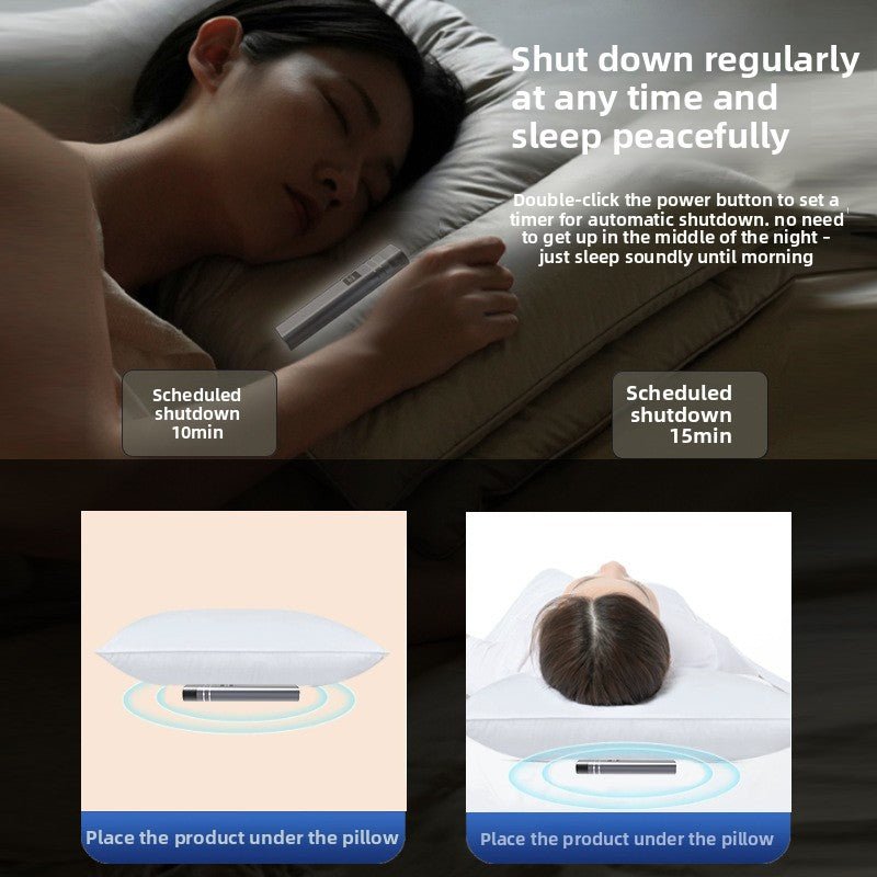 Bluetooth Pillow Sleep Speaker with Bone Conduction