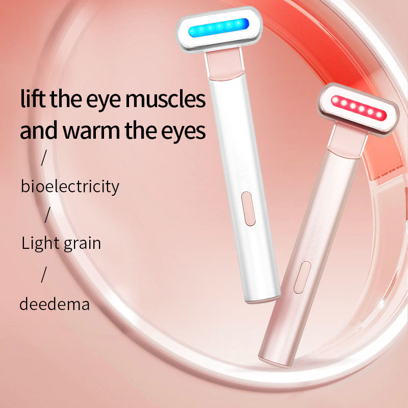 EMS Microcurrent Eye Massager with Heat Therapy