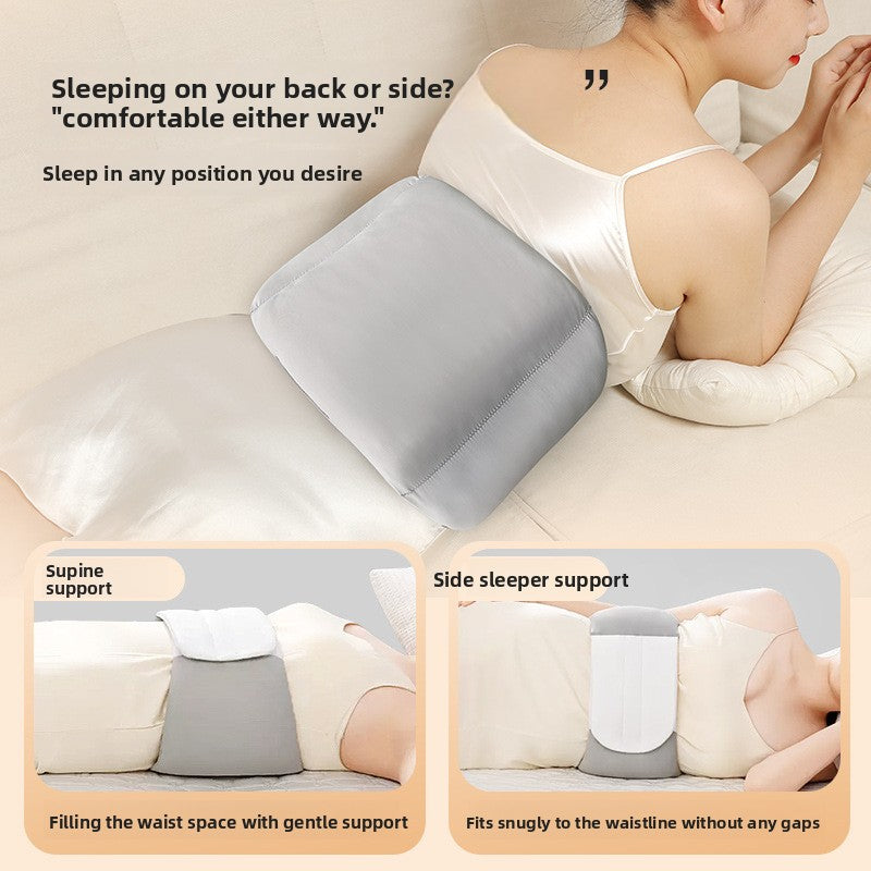 Deep sleep lumbar support cushion/neck pillow