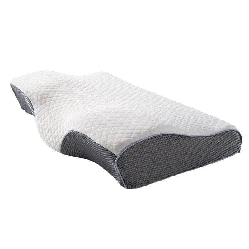 Butterfly Shape Memory Foam Pillow for Cervical Support