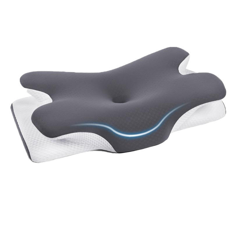 Ergonomic Memory Foam Neck Support Pillow