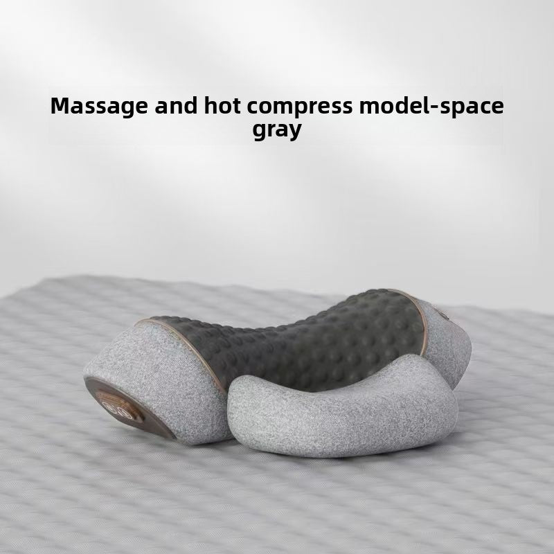 Cervical Support Pillow with Massage and Heat Therapy